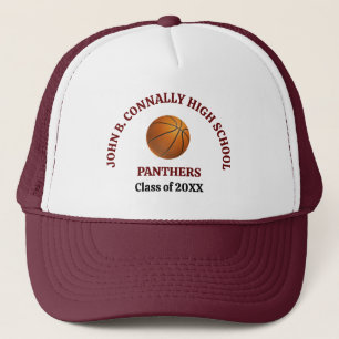 Boné Jogador de Basquete Personalizado da Escola de Ens