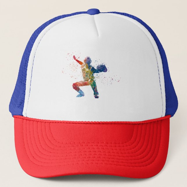 Boné Jogador de beisebol Gorra De Camionero (Frente)