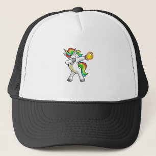 Boné Jogador de Softbol Unicórnio Dabbing Engraçado Cam
