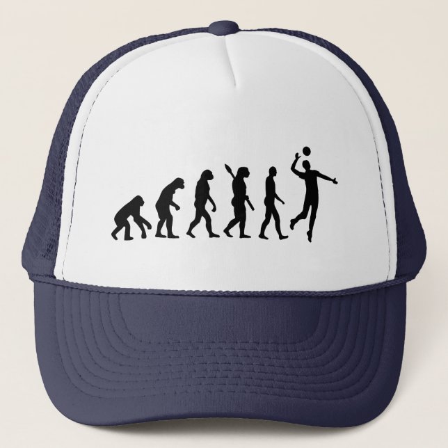 Boné Jogador de voleibol da evolução (Frente)