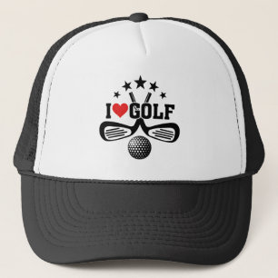 Boné Jogadores de golfe, Eu Adoro Golf