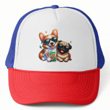 Jogo de Cartão Corgi e Pug Uno