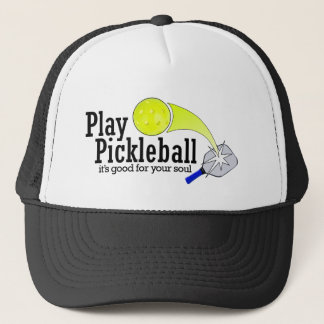 Boné Jogo Pickleball seu bom para sua alma
