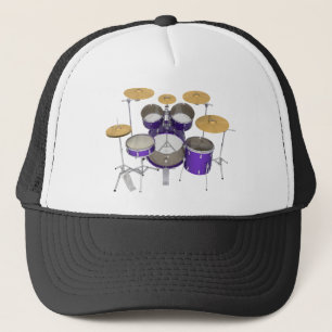 Boné Jogo roxo do cilindro: