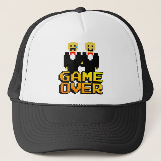 Boné "Jogo sobre" o casamento (gay, de 8 bits)