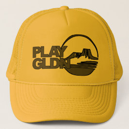 Boné Jogue o chapéu dourado do #PlayGldn - cinza no