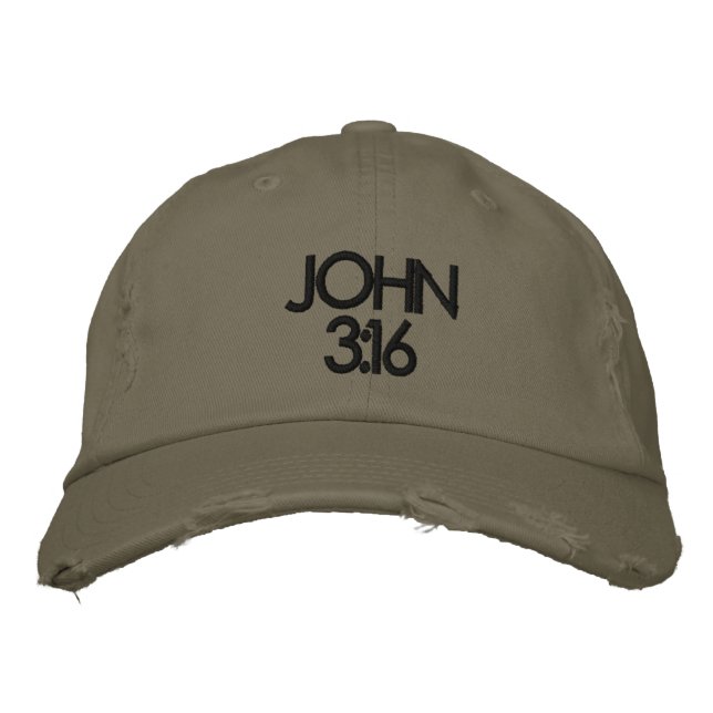 Boné JOHN 3:16 (Frente)