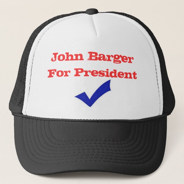 Boné John Barger para o presidente (Frente)
