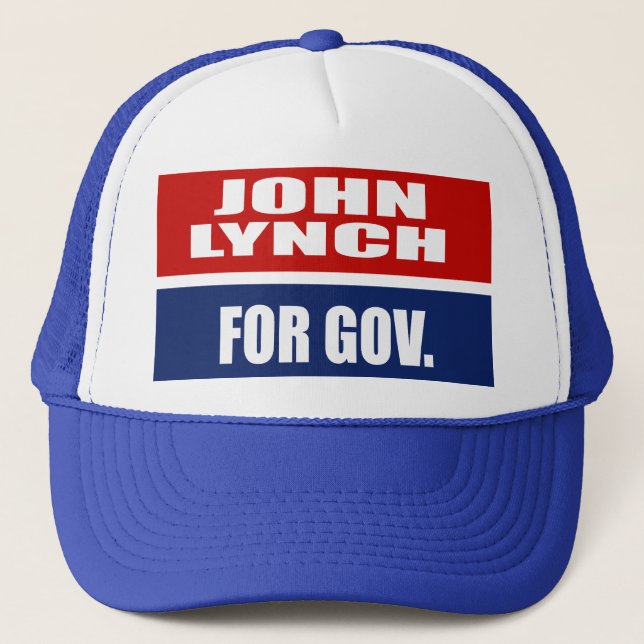 BONÉ JOHN LYNCH PARA O GOVERNADOR (Frente)