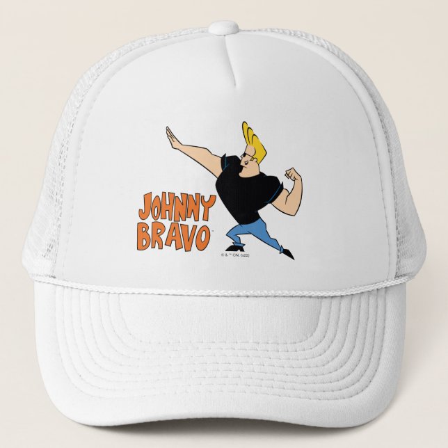 Boné Johnny Bravo Flexing (Frente)
