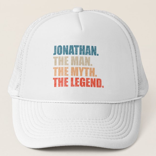 Boné Jonathan O Homem O Mito A Lenda (Frente)