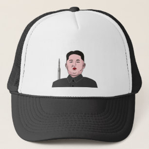 Boné Jong-un de Kim & míssil nuclear