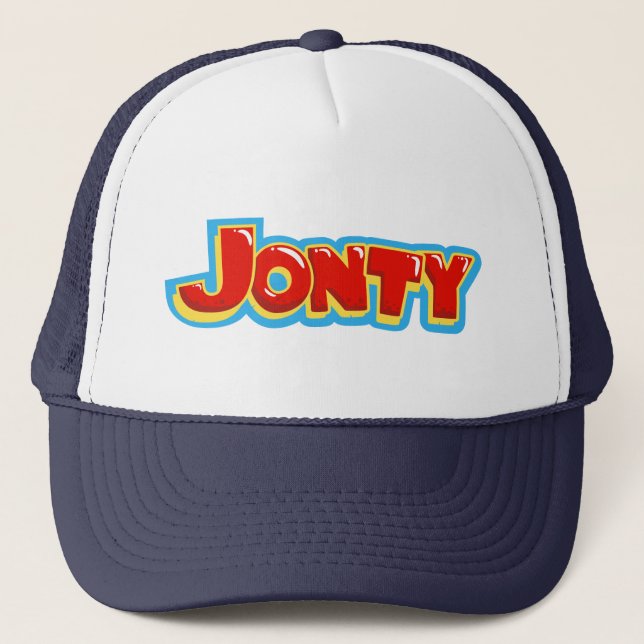 Boné Jonty grafite Trucker hat (Frente)