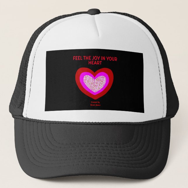 Boné Joyful Heart Trucker Hat (Frente)
