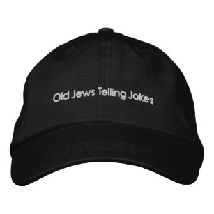 Boné Judeus idosos que dizem piadas: O outro chapéu!