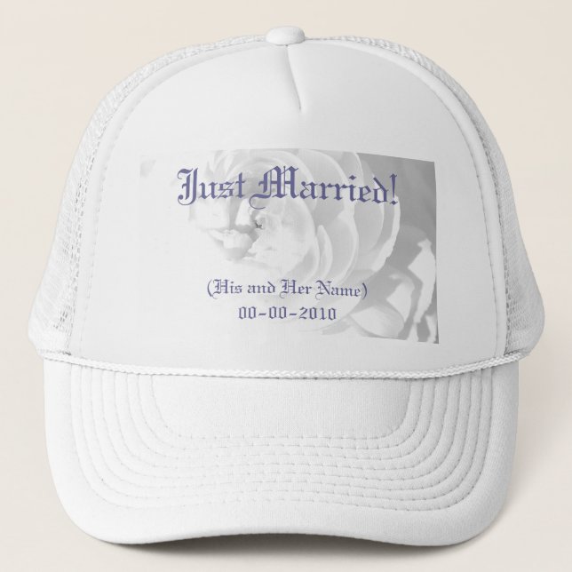 Boné Just Married Hat (Frente)