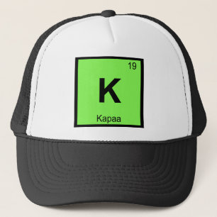 Boné K - Kapaa Kauai Havaí - Mesa Periódica de Quími
