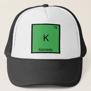 Boné K - Kennedy Funny Chemistry Element Symbol T-Shirt
