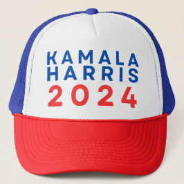 Boné Kamala Harris 2024 Hat Trucker USA Eleição
