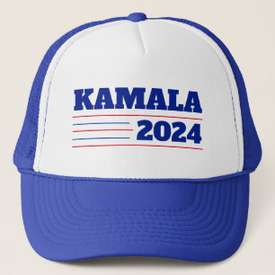 Boné Kamala Harris 2024 Vermelho e Azul
