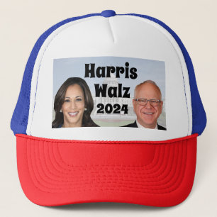 Boné Kamala Harris e Tim Walz 2024