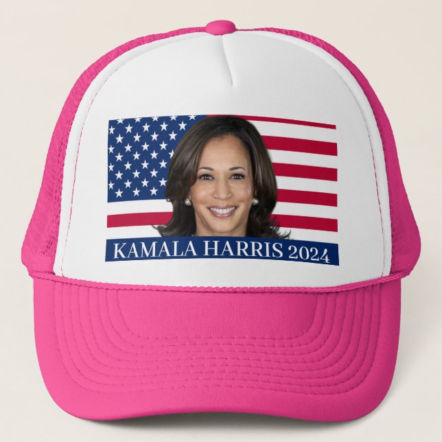 Boné Kamala Harris Para O Presidente 2024 (Frente)