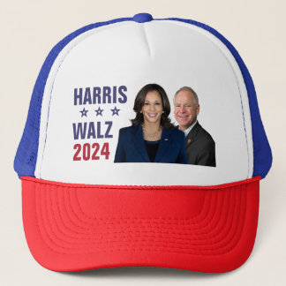 Boné Kamala Harris Tim Walz 2024 Presidente Vice Fotos