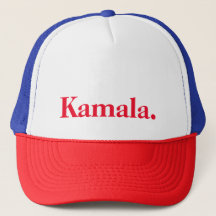 Kamala Harris Trucker Hat | Vermelho Patriótico, B