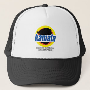 Boné Kamala remove manchas laranja bornais