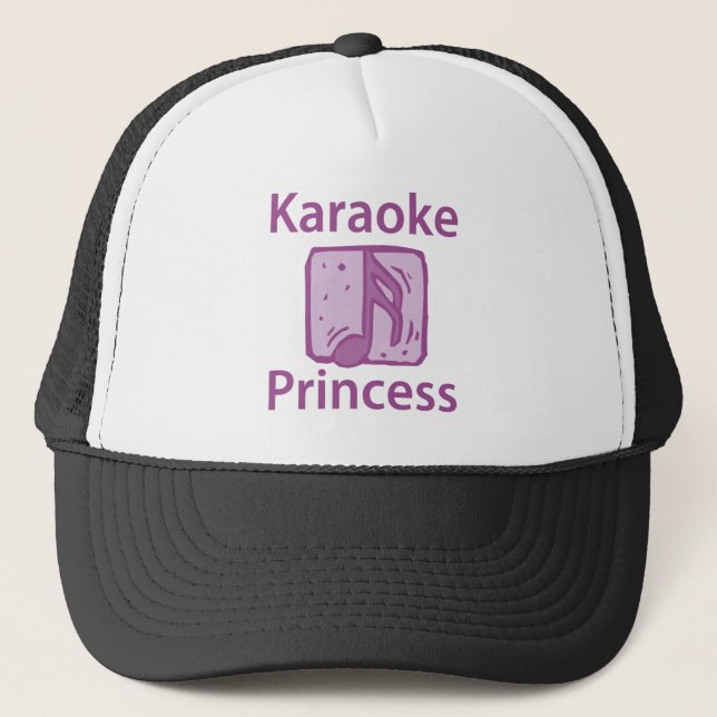 Boné Karaoke Princess (Frente)
