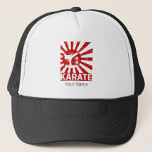 Karate Martial Arts com Design japonês Vintage