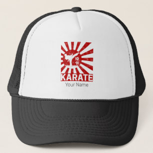 Boné Karate Martial Arts com Design japonês Vintage