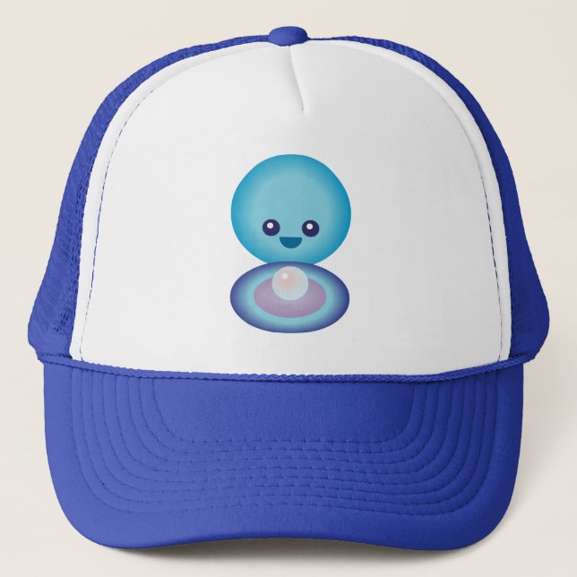 Boné Kawaii Happy Clam (Frente)