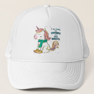 Boné Kawaii Unicorn   Inverno e Hoodies