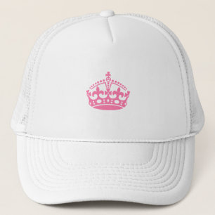 Boné Keep calm pink victory crown