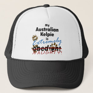 Boné Kelpie australiano extremamente impertinente