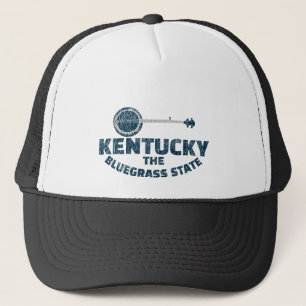Boné Kentucky Bluegrass State Banjo