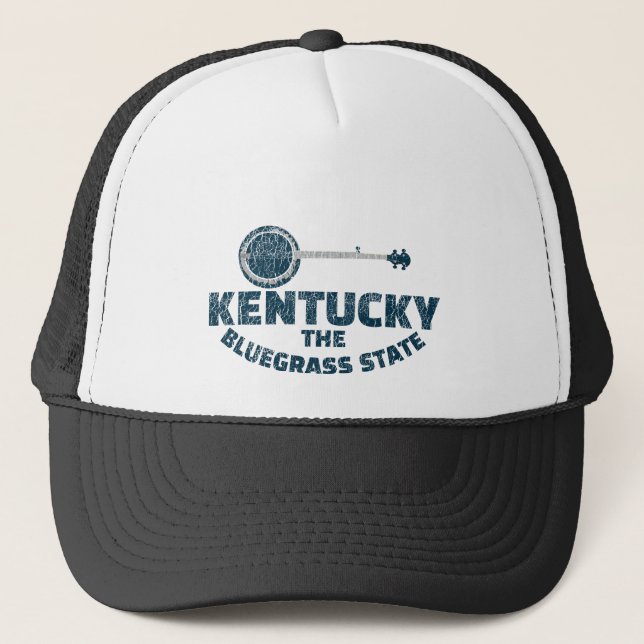 Boné Kentucky Bluegrass State Banjo (Frente)