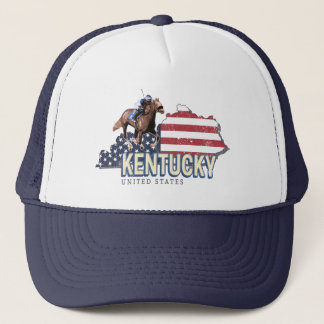 Boné Kentucky United States Retro State Map Vintage EUA