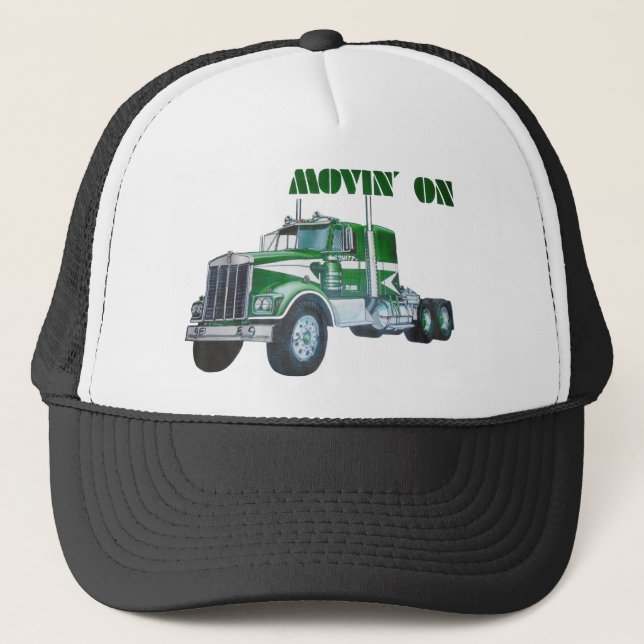 Boné Kenworth em Movimento (Frente)