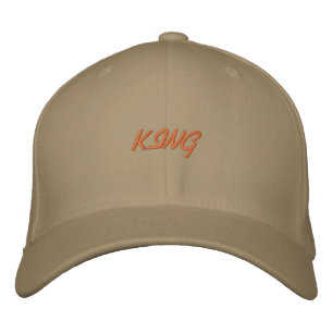 Boné Khaki Color King Text com a Wool Básica Flexfit