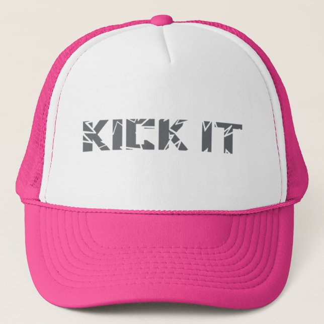 Boné KIck It Trucker Hat (Frente)