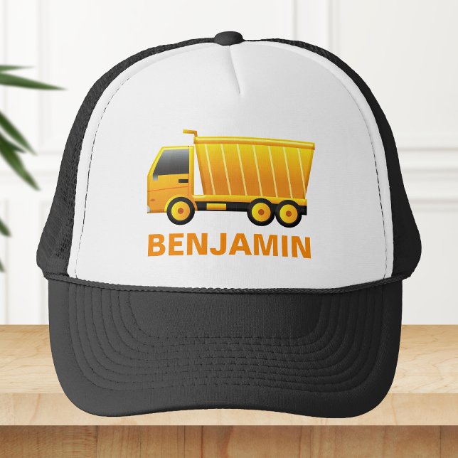 Boné Kids de Construção de Caminhão (Criador carregado)