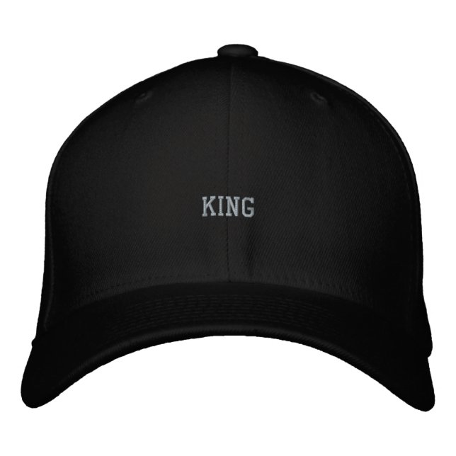 Boné King Custom Black Versatile Headwear Style-Hat  (Frente)