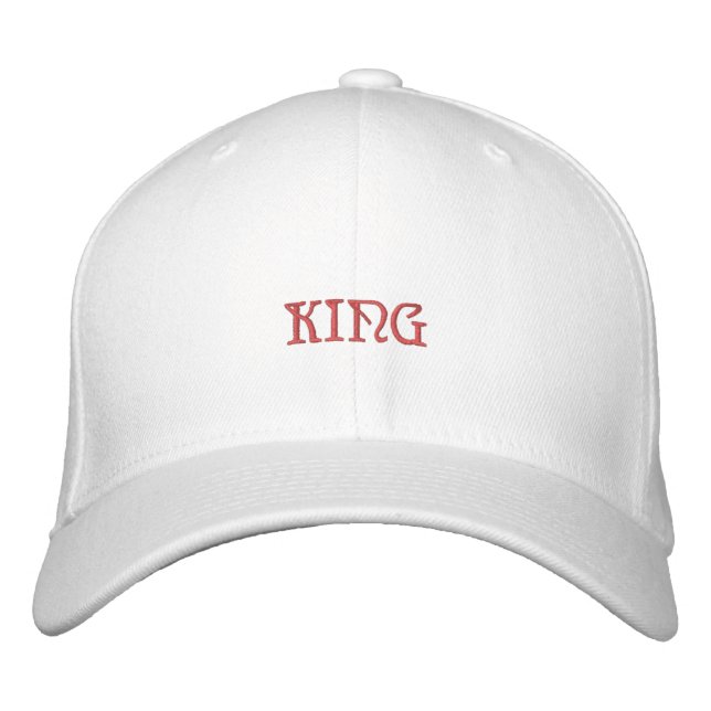 Boné King Embroidered Hat (Frente)