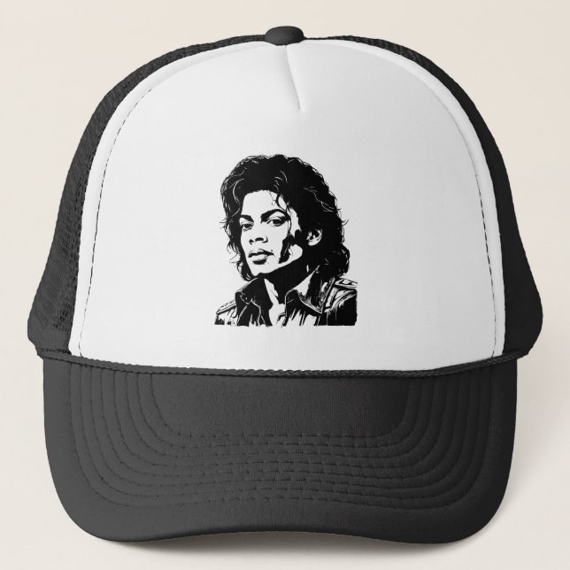 Boné King of Pop (Frente)