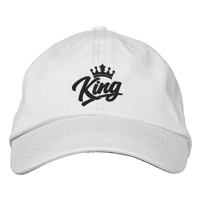 Boné King With Crown Typography (Frente)