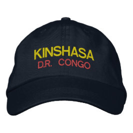 Boné Kinshasa - Chapéu Emboidado do Congo