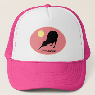 Boné Kiwi Bird & Moon, Nova Zelândia, Bro Fashion/ Hat