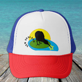 Boné Kiwi - Moda das Aves da Nova Zelândia /Trucker Hat